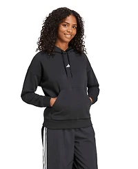 adidas Women's Essentials Long-Sleeve Logo Hoodie