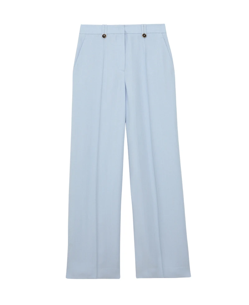 Reiss Women's Wide-Leg Suit Trousers