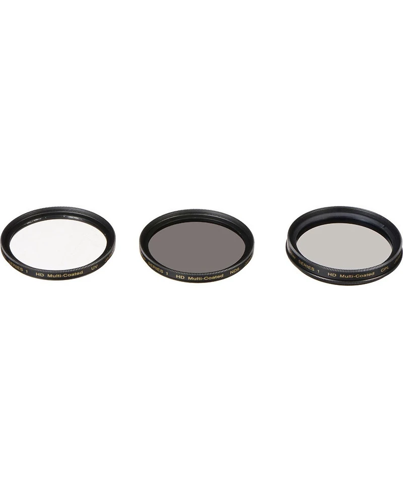 Vivitar 3-Piece Uv/Cpl/ND8 62mm Filter Kit