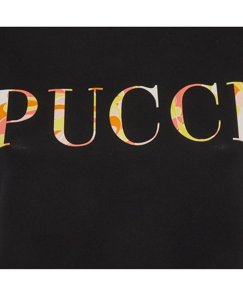 Pre-Owned Emilio Pucci Women's Cotton Logo T-Shirt