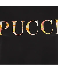 Pre-Owned Emilio Pucci Women's Cotton Logo T-Shirt