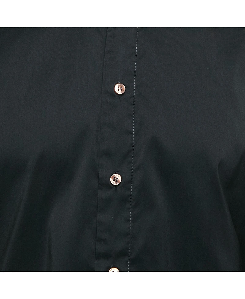 Pre-Owned Love Moschino Men's Cotton Button Front Shirt