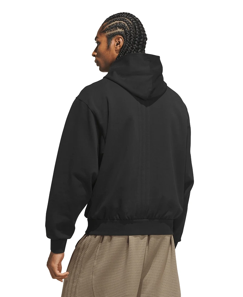 adidas Unisex Basketball Fleece Hoodie