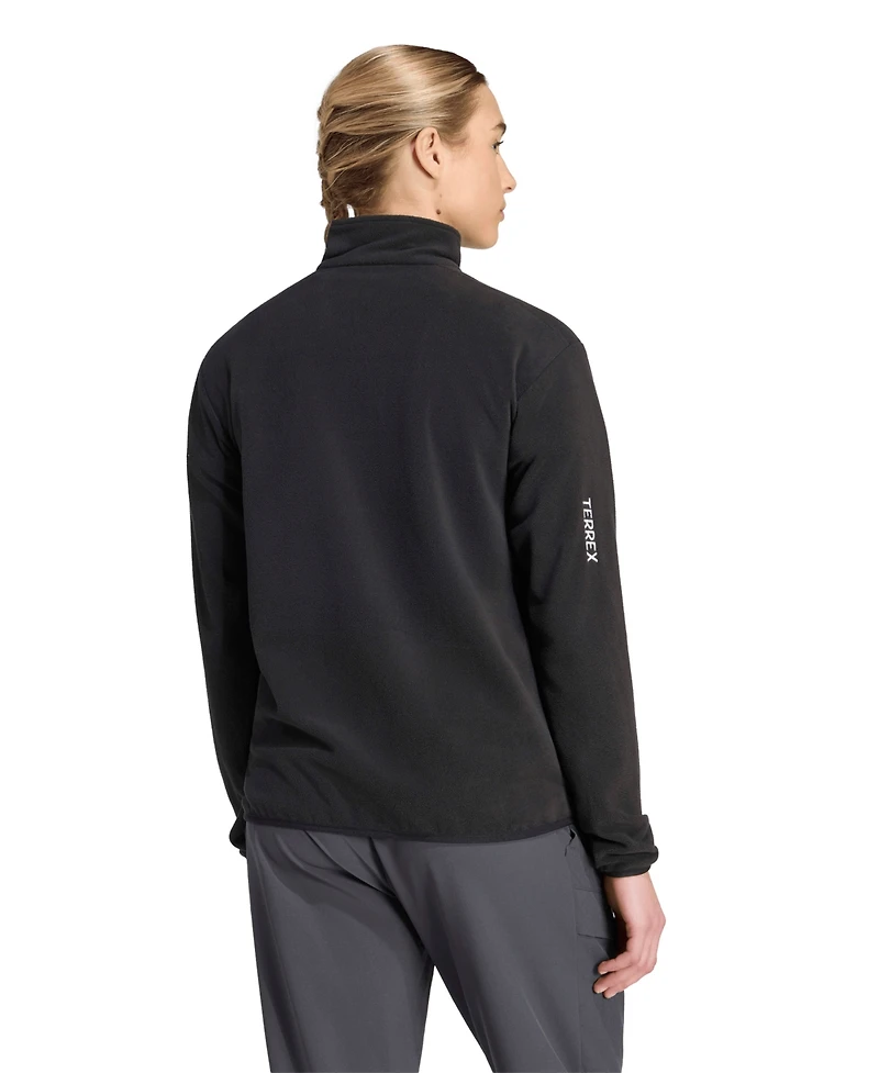 adidas Women's Terrex Multi Essentials Half-Zip Fleece Jacket