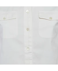 Pre-Owned Dolce & Gabbana Women's Cotton Half Placket Blouse