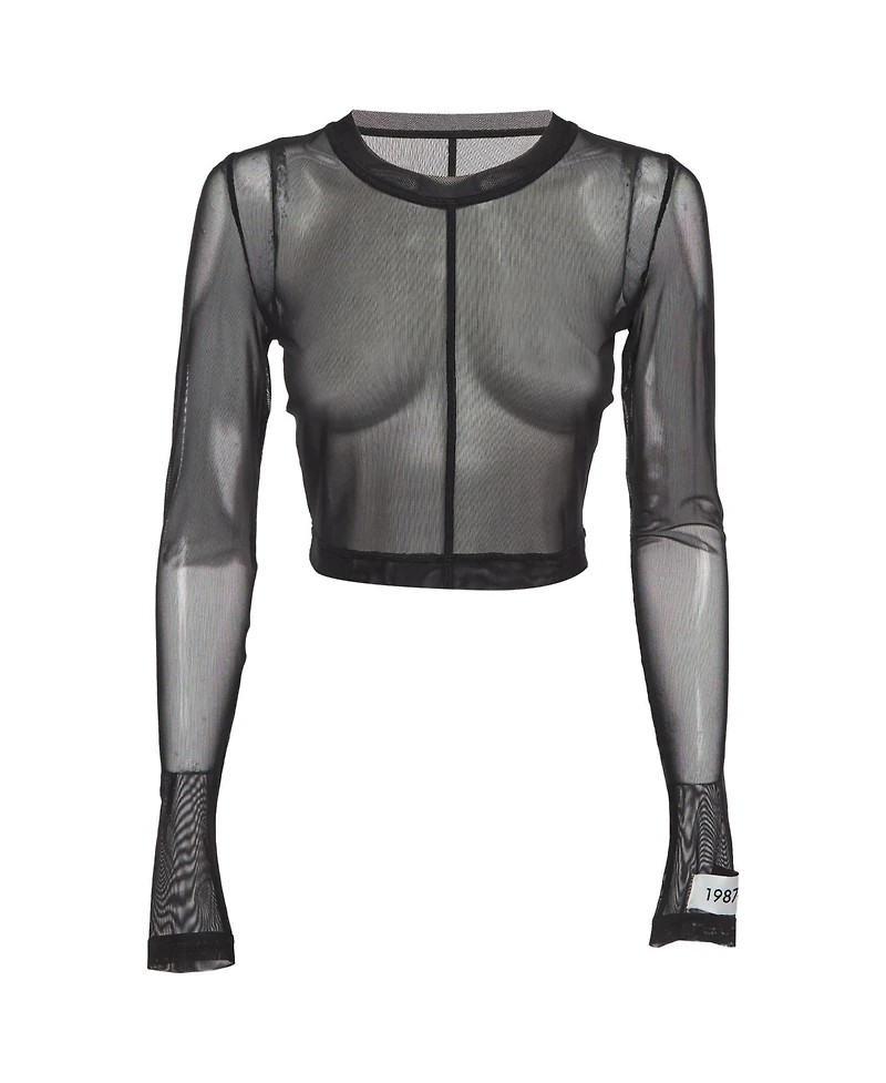 Pre-Owned Dolce & Gabbana Women's Mesh Sheer Top