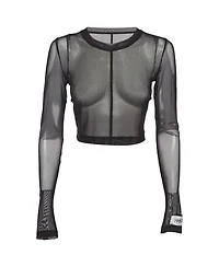 Pre-Owned Dolce & Gabbana Women's Mesh Sheer Top