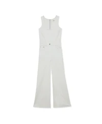 Reiss Womens' Rose Denim Racer Jumpsuit