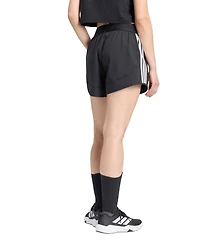 adidas Women's Pacer Workout Flex 3-Stripes Training Shorts