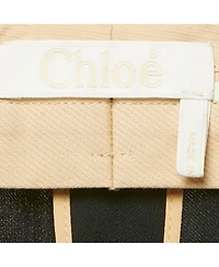 Pre-Owned Chloe Women's Crepe Formal Trousers