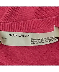Pre-Owned Off-White Women's Stretch Knit Logo Band Tank Top