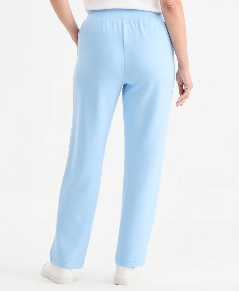 Style & Co Petite Mid-Rise Relaxed Pants, Macy's Exclusive