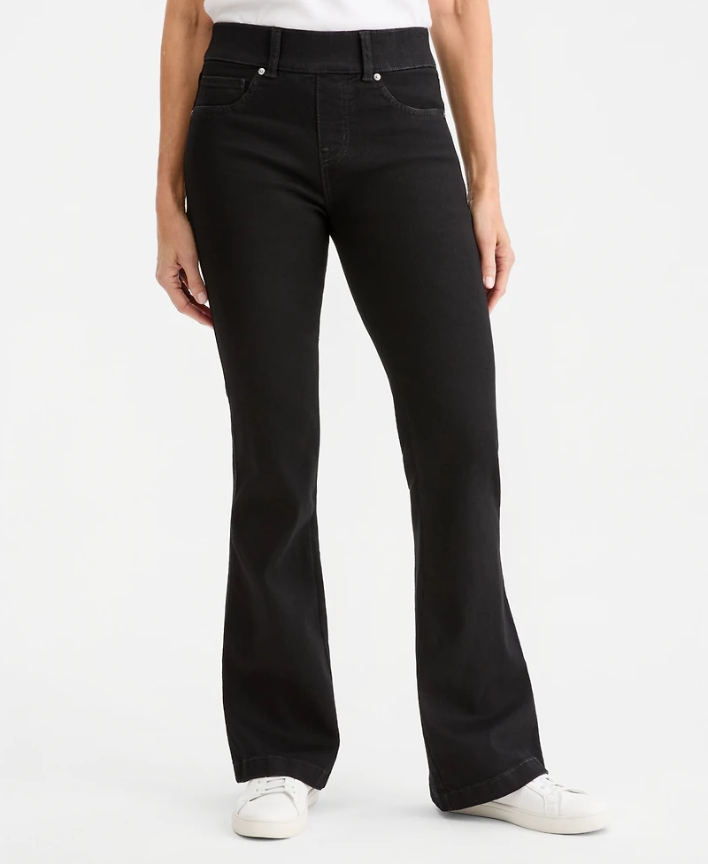 Style & Co Women's Shaping Pull-On Bootcut Jeans, Macy's Exclusive