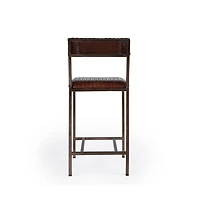 Butler Specialty Houston 24" Leather Counter Stool