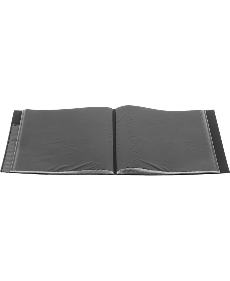 Itoya Art Profolio Presentation Book with 8-1/2x11" 48 Pocket Pages, 96 Views