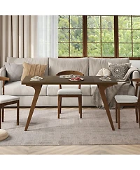Rainsken 2-in-1 Convertible Coffee and Expandable Dining Table for 3, Space-Saving Height Adjustable Design Perfect for Small Apartments