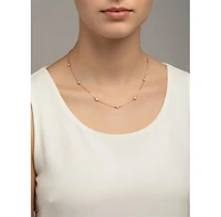 Sterling Silver Clear Cubic Zirconia Necklace