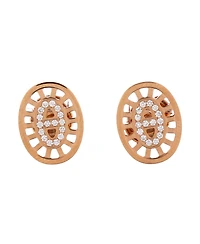 Pre-Owned HERMES Chaine D'Ancre Divine Stud Earrings