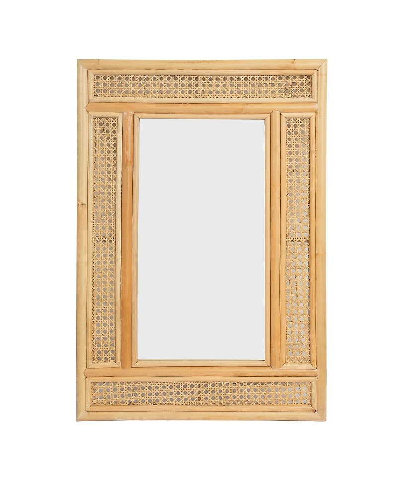 The Artisan & Company, Rattan Rectangular Wall Mirror
