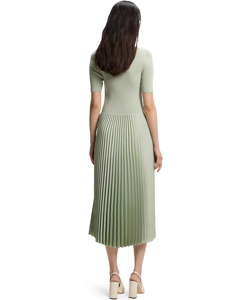 Boss by Hugo Women's Mixed-Material Dress