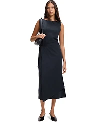 Boss by Hugo Women's Slim-Fit Checked Jersey Dress