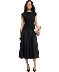 Boss by Hugo Women's Structured-Jersey Slim-Fit Dress