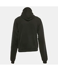 Pre-Owned Balenciaga Women's Logo Print Cotton Hoodie