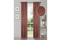 Superior Leaves Machine Washable Room Darkening Blackout Curtains