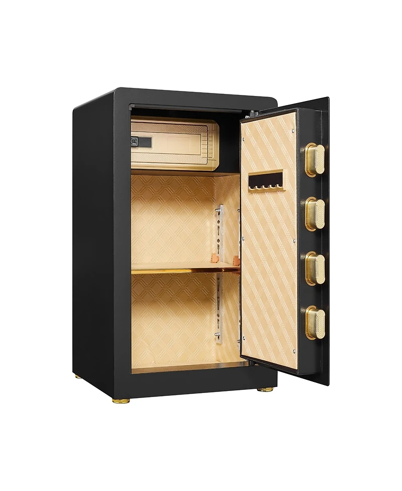 Clihome Home Safe Anti-Theft Digital Security Lock Box with Smart Alert System