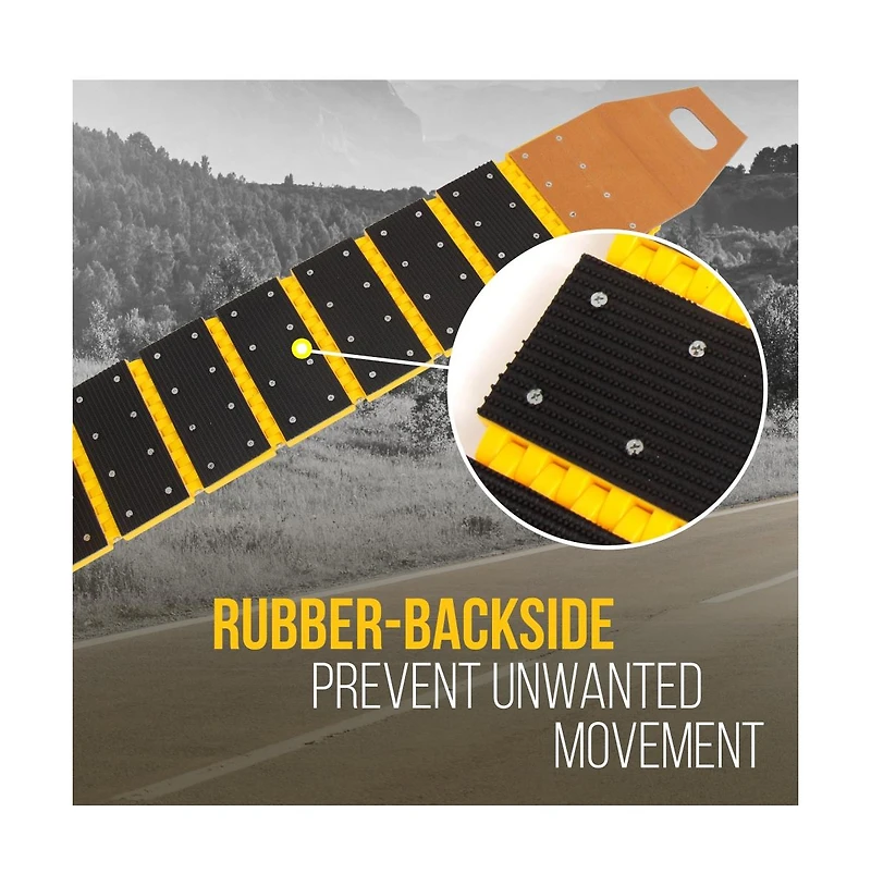 Pyle Portable 9.8-Foot Speed Bump Traffic Guard