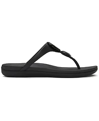 FitFlop Women's Solay Glossy-Disc Toe-Post Sandals