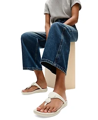 FitFlop Women's Solay Glossy-Disc Toe-Post Sandals