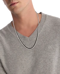 Calvin Klein Men's Stainless-Steel Industrial Hardware Necklace