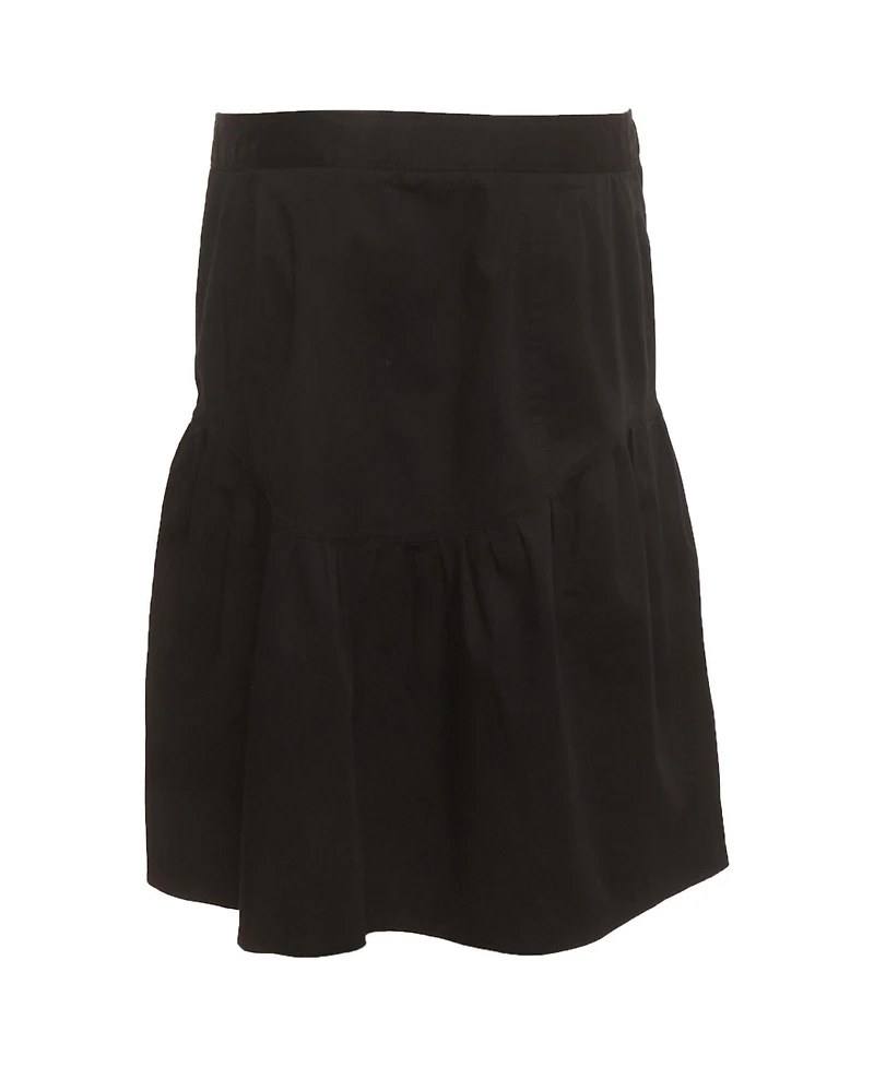 Pre-Owned Burberry Women's Cotton Pleated Short Skirt