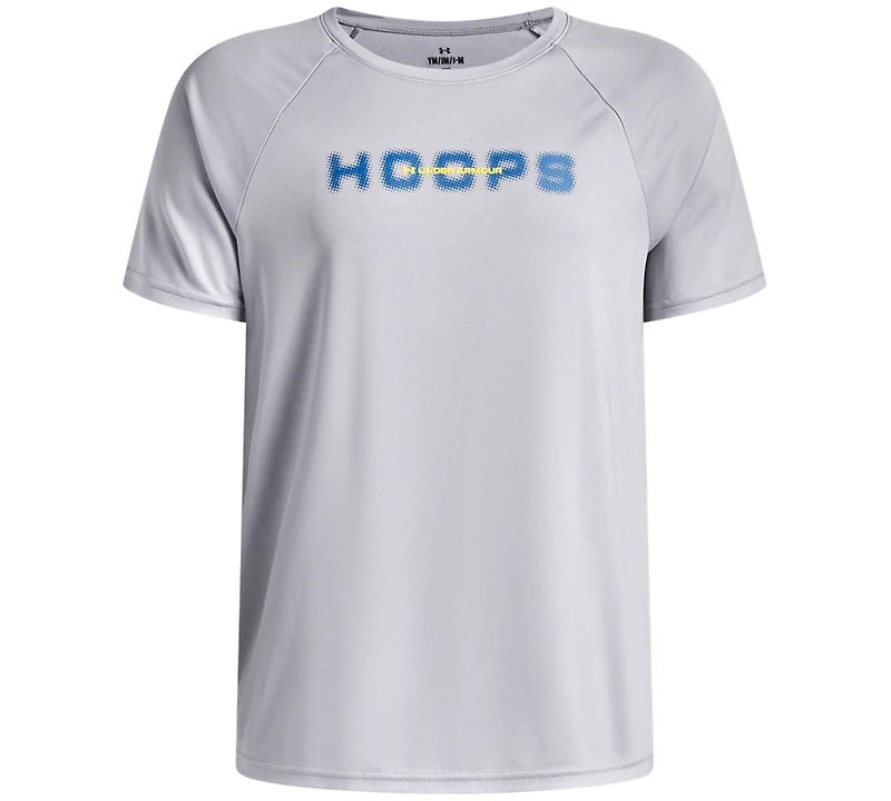 Under Armour Boys' 8-20 Basketball Short-Sleeve T-Shirt