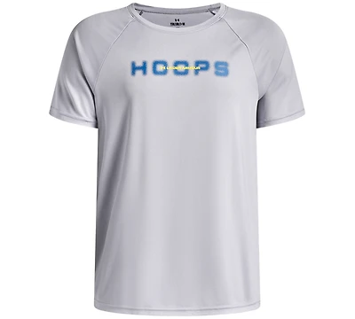 Under Armour Boys' 8-20 Basketball Short-Sleeve T-Shirt
