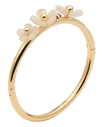 kate spade new york Gold-Tone Summer Daze Flower Cuff Bracelet