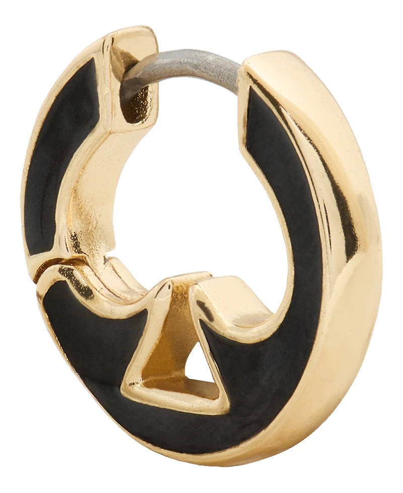 kate spade new york Extra-Small Cut Out Huggie Hoop Earrings