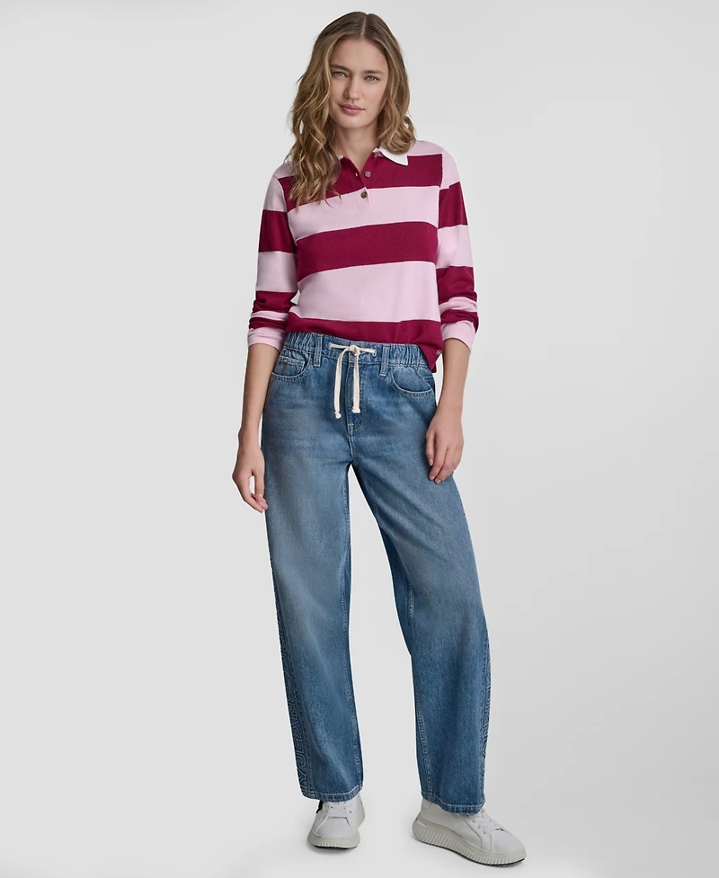 Dkny Jeans Women's Relaxed Straight-Leg