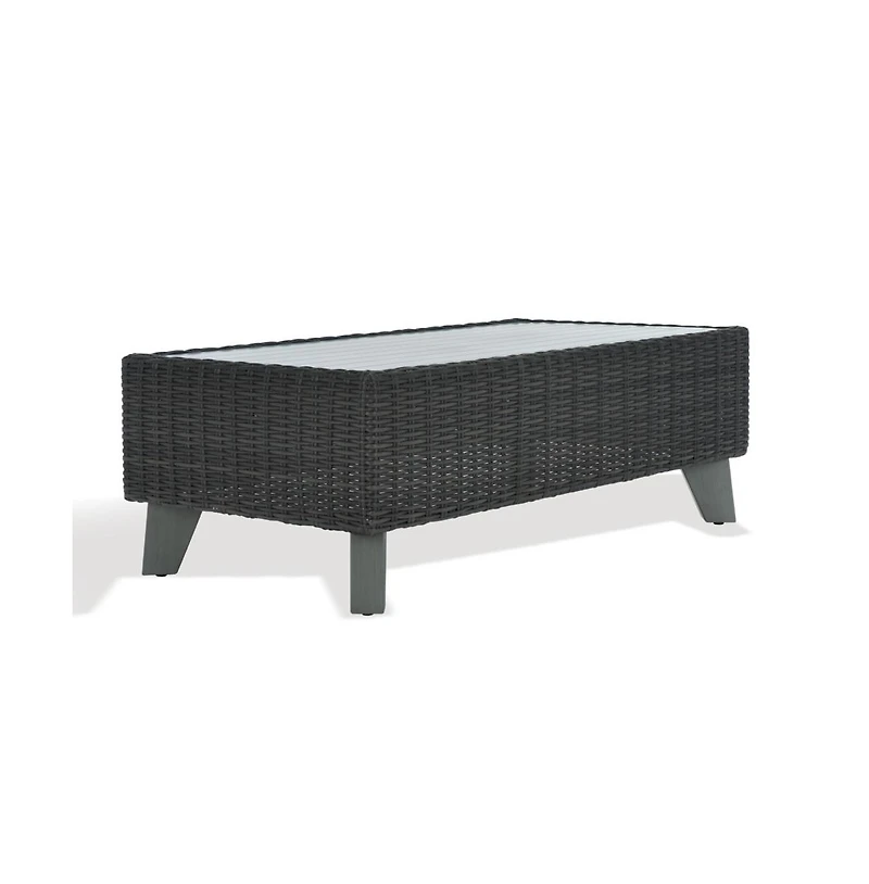 Safavieh Margarita Wicker Outdoor Coffee Table