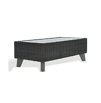 Safavieh Margarita Wicker Outdoor Coffee Table