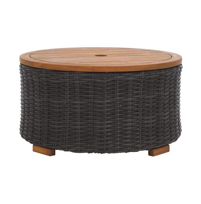 Safavieh Anguilla Wicker Outdoor Coffee Table
