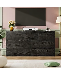 homfan Modern 7 Drawer Dresser for Bedroom