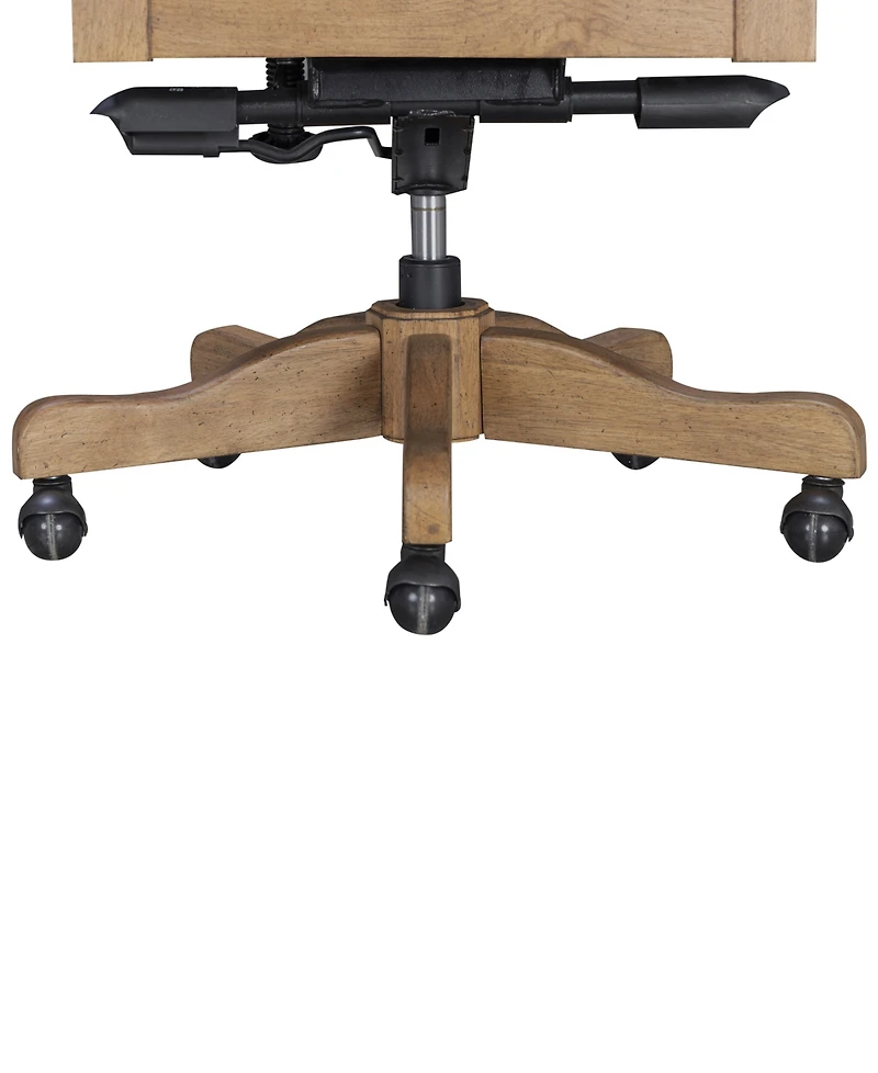 Willowmere 40" Wood Office Chair