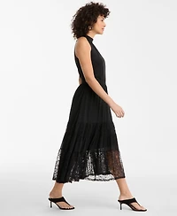 I.n.c. International Concepts Women's Lace-Trim Tiered Midi Skirt, Macy's Exclusive