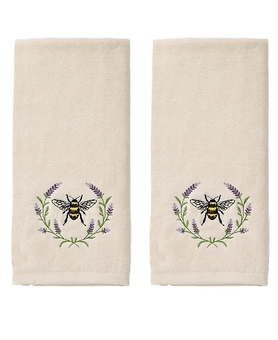 Skl Home Bee Lavender 2-Pc. Hand Towel Set