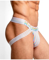 Rounderbum Men's Waveform Pride Lift Jockstrap