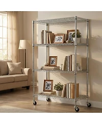 Streamdale Furniture 4-Tier Adjustable Heavy-Duty Wire Shelving Unit