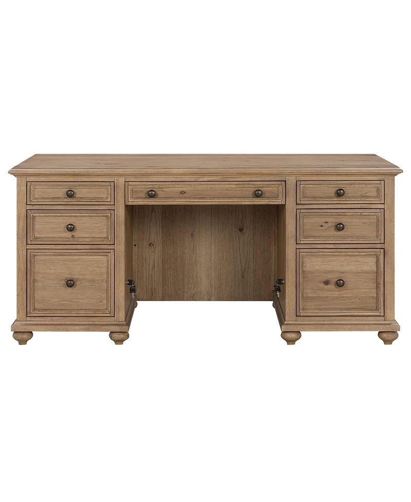 Willowmere 30" Wood Executive Desk