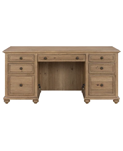Willowmere 30" Wood Executive Desk